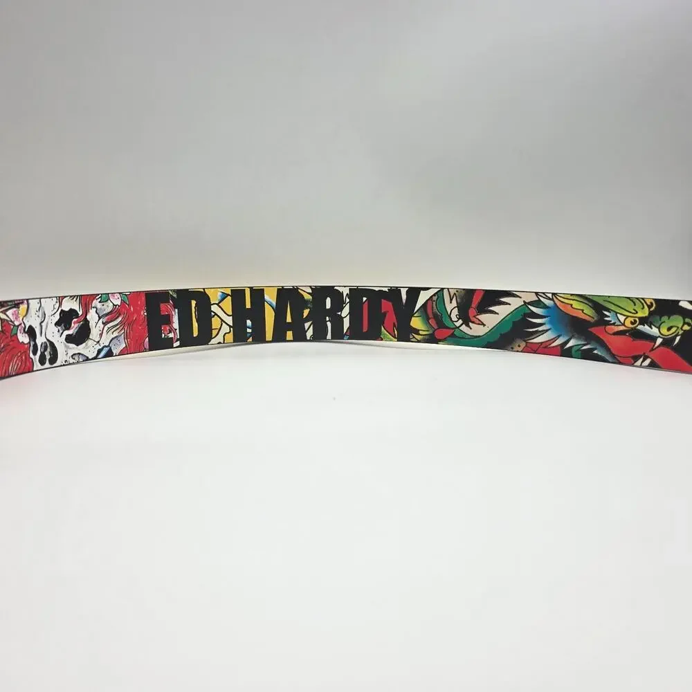 Ed Hardy For The World Men's Size 32 Reversible Belt New